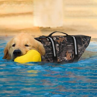 Foto 3 | Foto 3 | Chaleco Salvavidas Para Perros Huoguo Pet Rescue Coat Reflectante - Venta Internacional.