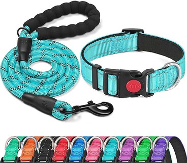 Foto 5 | Foto 5 | Collar Para Perro Acolchado Reflectante Con Neopreno Suave Haapaw +1,5 M L - Venta Internacional.
