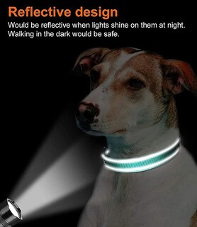 Foto 4 | Foto 4 | Collar De Perro Huoguo De Neopreno Reflectante De Nailon Para Perros X-small - Venta Internacional.