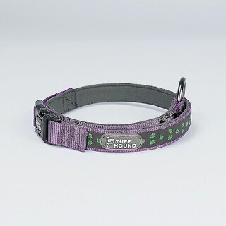 Foto 1 | Foto 1 | Collar Reflectante Tuffhound Pet Night Con Correa Para Perro, Color Morado, S - Venta Internacional.