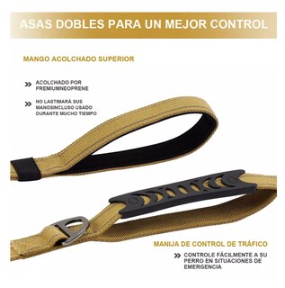 Foto 4 | Foto 4 | Correa Xtellar Cinturón De Seguridad Para Perro Grande Reflectante Modelo Caqui