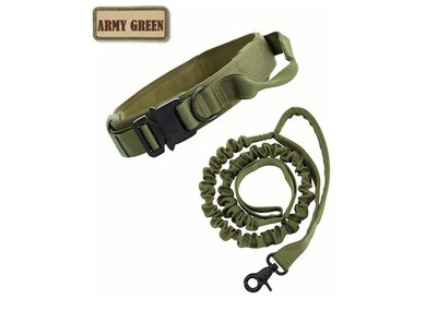 Foto 3 | Foto 3 | Xtellar Collar Táctico Ajustable Con Hebilla De Metal Para Perros +correa – Confort Premium