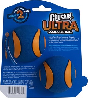 Foto 3 | Foto 3 | Juguete Para Perros Chuckit! Pack De 6 Unidades De Ultra Squeaker Ball Para Perros Medianos - Venta Internacional.