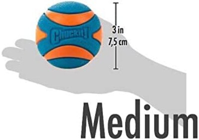Foto 7 | Foto 7 | Juguete Para Perros Chuckit! Pack De 6 Unidades De Ultra Squeaker Ball Para Perros Medianos - Venta Internacional.