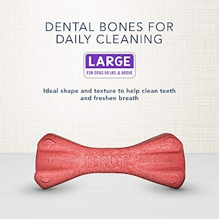 Foto 3 | Foto 3 | Golosinas Para Perros Blue Buffalo Dental Bones, Grandes, 22,5 Kg (50 Libras) - Venta Internacional.