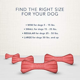 Foto 6 | Foto 6 | Golosinas Para Perros Blue Buffalo Dental Bones, Grandes, 22,5 Kg (50 Libras) - Venta Internacional.