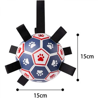 Foto 1 | Foto 1 | Pelota De Fútbol De Juguete Para Perros Huoguo, Duradera Y Suave Para Perros Medianos - Venta Internacional.