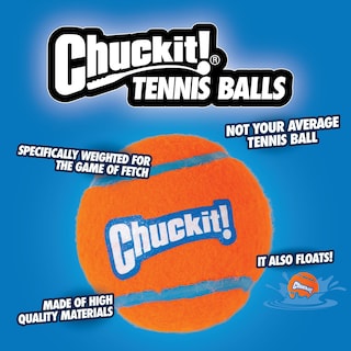 Foto 5 | Foto 5 | Juguete Para Perros Chuckit! Pelota De Tenis Pequeña Para Perros De 0 A 9 Kg, Paquete De 2 - Venta Internacional.