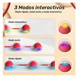 Foto 2 | Foto 2 | Pelota Interactiva Juguetes Eléctrica Belug, Rojo