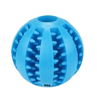Foto 1 | Foto 1 | 7cm Pelota De Juguete Para Rechinar Los Dientes Para Perros Belug, Azul