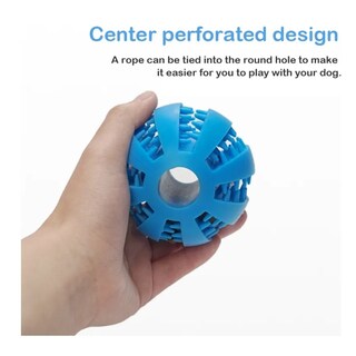 Foto 2 | Foto 2 | 7cm Pelota De Juguete Para Rechinar Los Dientes Para Perros Belug, Azul