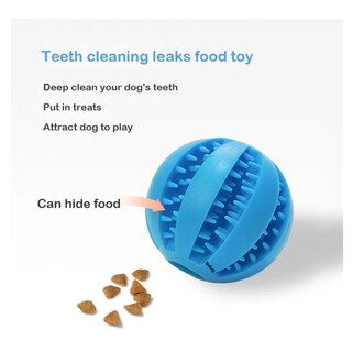 Foto 3 | Foto 3 | 7cm Pelota De Juguete Para Rechinar Los Dientes Para Perros Belug, Azul