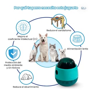Foto 4 | Foto 4 | Juguetes Xtellar Para Perro Interactivo Dispensador De Comida