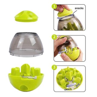 Foto 3 | Foto 3 | Cuenco De Juguete Interactivo Con Forma De Bola Para Perros Y Gatos Huoguo - Venta Internacional.