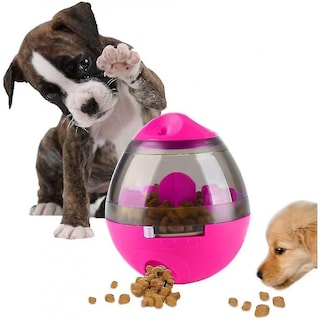 Foto 1 | Foto 1 | Vaso Automático Huoguo De Juguete Para Perros, Alimentador Lento, Bola Rosa - Venta Internacional.