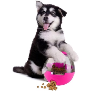Foto 2 | Foto 2 | Vaso Automático Huoguo De Juguete Para Perros, Alimentador Lento, Bola Rosa - Venta Internacional.