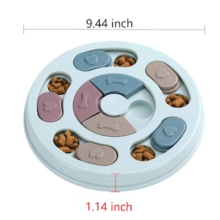 Foto 3 | Foto 3 | Dog Puzzle Toy Dr Catch Food Feeder Iq Training Blue - Venta Internacional.