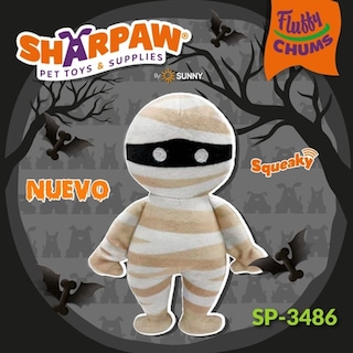 Foto 3 | Foto 3 | Juguete Peluche P/perro Sonido Momia Halloween Sharpaw