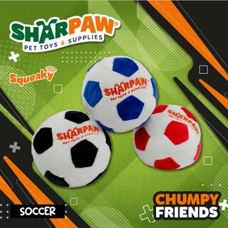 Foto 4 | Foto 4 | Juguete Peluche P/perro Sonido Balón Futbol Sharpaw