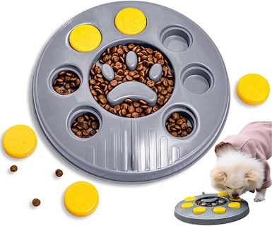 Foto 1 | Foto 1 | Cuenco De Alimentación Lenta Para Perros Huoguo, Antideslizante, Antiengulable - Venta Internacional.