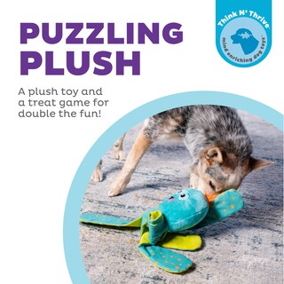 Foto 2 | Foto 2 | Puzzle Para Perros Outward Hound Nina Ottosson Silly Legz De Peluche Azul - Venta Internacional.