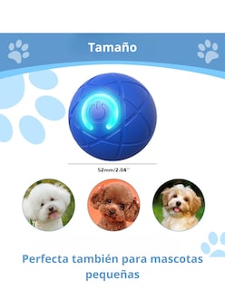 Foto 6 | Foto 6 | Pelota Led Interactiva Para Mascotas Color Azul
