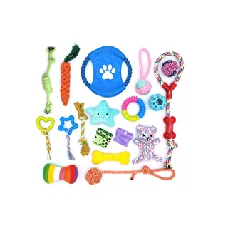Foto 1 | Foto 1 | Kit de 18 Piezas Juguete de Cuerda para Perro Eo Safe Imports Esi-8847 Multicolor