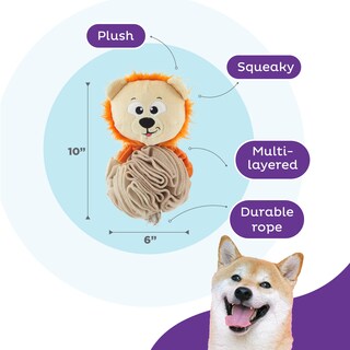 Foto 3 | Foto 3 | Puzzle Interactivo Para Perros De Peluche Y Bola De Taburete Outward Hound - Venta Internacional.