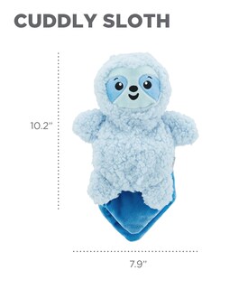 Foto 6 | Foto 6 | Juguete Para Perros Pequeños Blanket Buddy Outward Hound Blue Sloth - Venta Internacional.