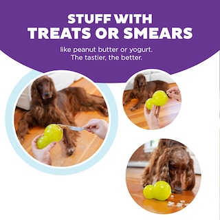 Foto 4 | Foto 4 | Juguete Masticable Para Perros Outward Hound Double-tuff Treat Stuffer Green - Venta Internacional.