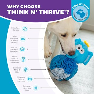 Foto 6 | Foto 6 | Puzzle Para Perros Outward Hound Nina Ottosson Snuffle Ball Elephant - Venta Internacional.