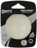 Juguete Para Perros Chuckit! Max Glow Ball, Tamaño Mediano, Para Perros De 9 A 27 Kg, Paquete De 4 - Venta Internacional.