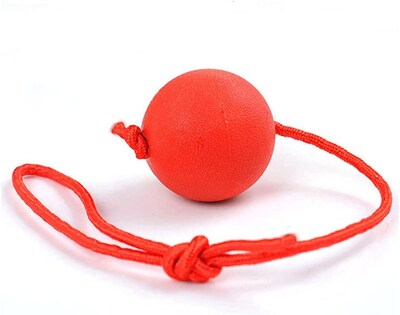 Foto 1 | Foto 1 | Pelota De Juguete Para Perros Con Cuerda Huoguo, Caucho Natural, Para Pequeños Y Medianos - Venta Internacional.