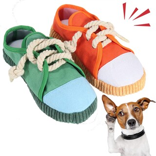 Foto 1 | Foto 1 | Juguetes Masticables Para Perros, Chirriantes, Huoguo, Divertidos Zapatos Para Masticar, Paquete De  - Venta Internacional.