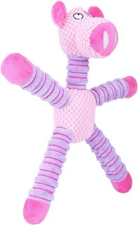 Foto 1 | Foto 1 | Juguete De Peluche Para Perros Huoguo Squeaky, 35 Cm, Rojo, Para Cachorros Pequeños Y Medianos - Venta Internacional.