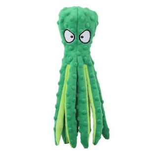 Foto 1 | Foto 1 | Pulpo De Peluche Para Perros Con Papel Arrugado, Color Verde - Venta Internacional.