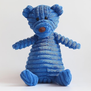 Foto 1 | Foto 1 | Juguete De Peluche Para Perros Huoguo, Oso Chirriante, Para Perros Pequeños, Color Azul - Venta Internacional.