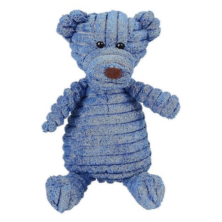 Foto 2 | Foto 2 | Juguete De Peluche Para Perros Huoguo, Oso Chirriante, Para Perros Pequeños, Color Azul - Venta Internacional.