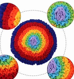 Foto 1 | Foto 1 | Puzle Para Perros Snuffle Mat Sanlin Beans Incrementa El Coeficiente Intelectual Rojo - Venta Internacional.