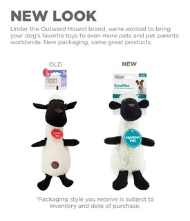 Foto 7 | Foto 7 | Juguete Para Perros Outward Hound Scruffles Lamb Plush Squeaky Squeaky Small - Venta Internacional.