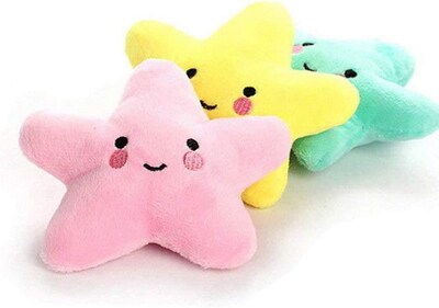 Foto 1 | Foto 1 | Peluche Pet Bite Squeaky Toys Huoguo Smile Star Para Perros Y Gatos - Venta Internacional.