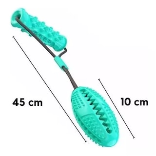 Foto 3 | Foto 3 | Mordedera Para Perro Limpia Dientes Juguete Doble Rellenable Eo Safe Imports Esi-18344 Verde