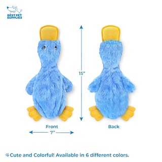 Foto 4 | Foto 4 | Juguete Arrugado Para Perros Best Pet Supplies, Pato, Para Todas Las Razas, Azul - Venta Internacional.