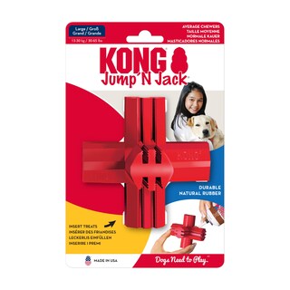 Foto 1 | Foto 1 | Juguete Para Perros Kong Jump'n Jack De Caucho Natural Para Perros Grandes - Venta Internacional.