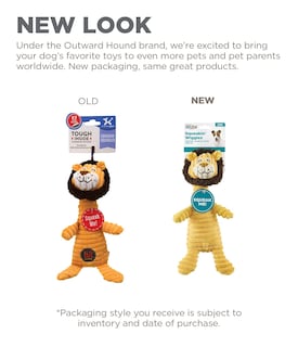Foto 2 | Foto 2 | Juguete De Peluche Para Perros Outward Hound Squeakin' Squiggles Lion - Venta Internacional.
