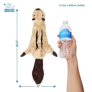 Foto 6 | Foto 6 | Juguete Para Perros Best Pet Supplies 2 En 1, Ardilla Rellena Y Chirriante - Venta Internacional.