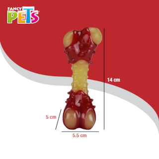 Foto 5 | Foto 5 | Fancy Pets Juguete Dental En Forma De Hueso Con Sabor Tocino Tamaño Mediano Para Perro