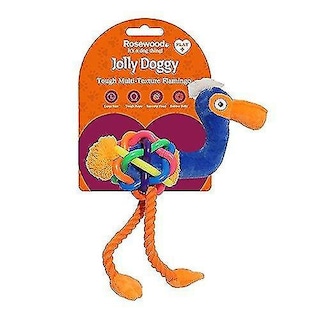 Foto 1 | Foto 1 | Juguete Para Perros, Resistente Y Multitextura, Con Forma De Flamenco, Para Masticar Y Tirar - Venta Internacional.