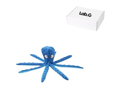 Foto 1 | Foto 1 | Peluches Para Perros Lab.g Juguetes Para Mascota Juguete Pulpo Azul