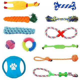 Foto 1 | Foto 1 | Juego de Juguetes para Mascota Eo Safe Imports Esi-8845 Multicolor 12 Piezas